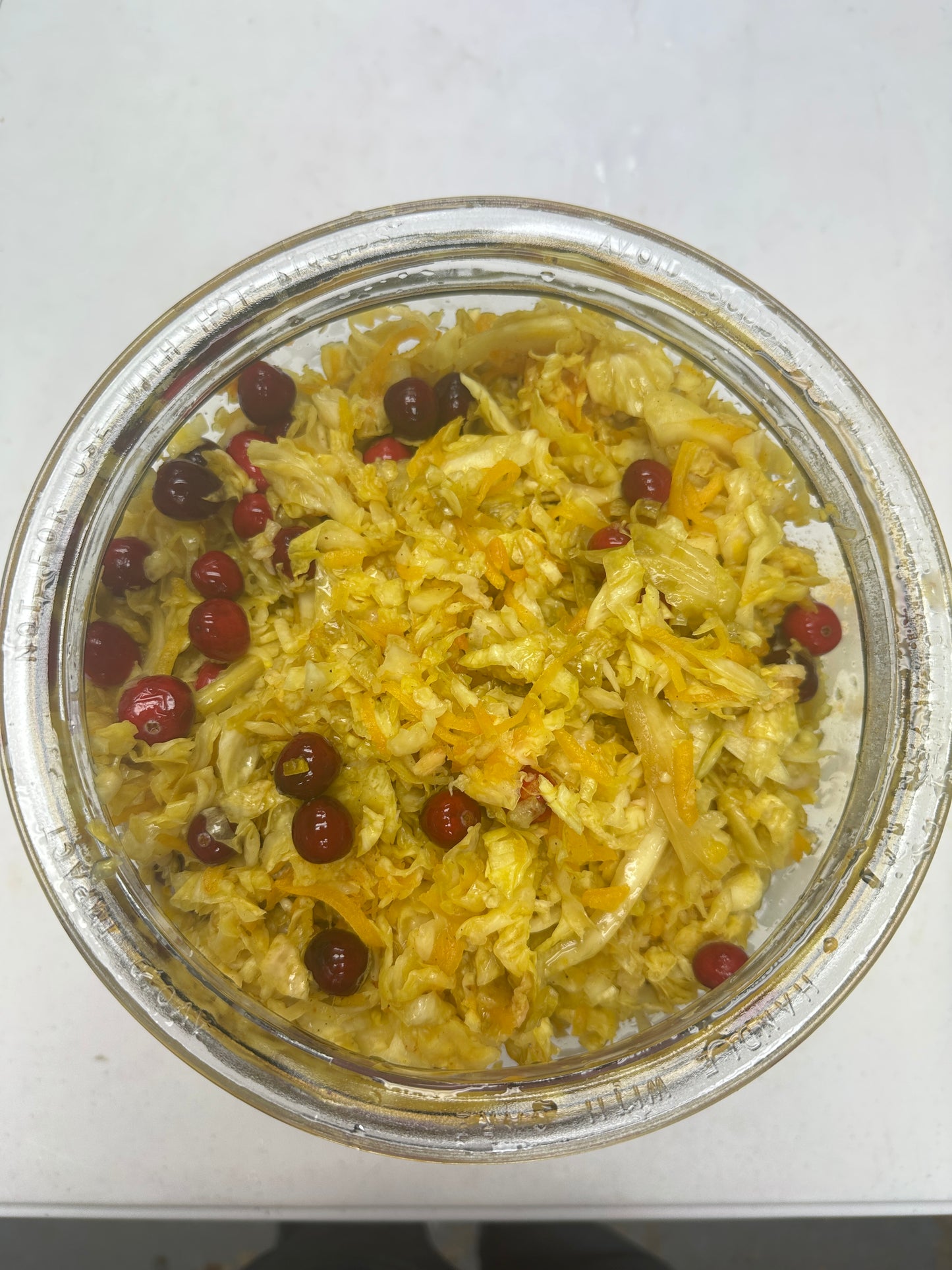 Pumpkin Cranberry Kraut
