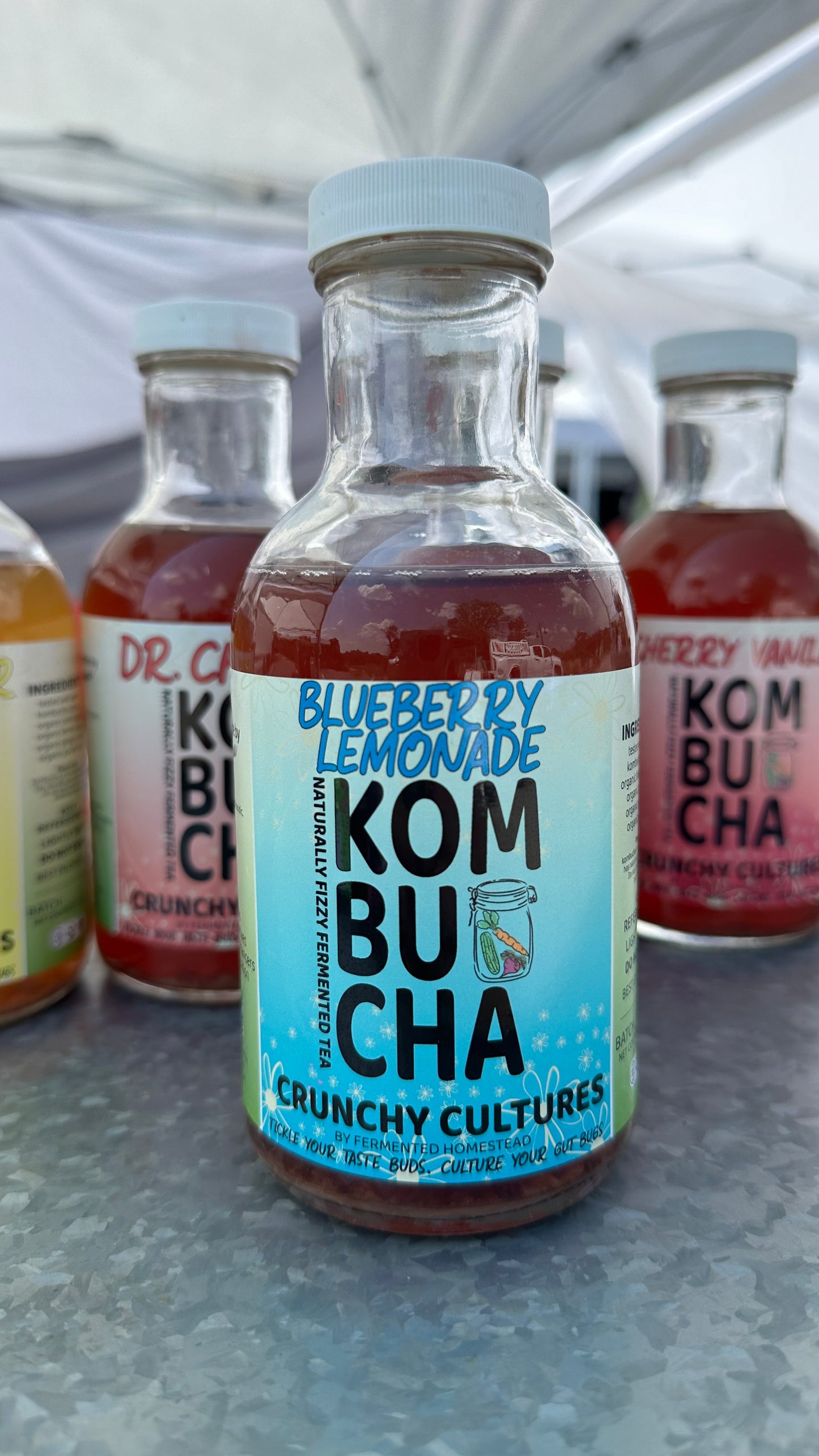 Blueberry Lemonade Kombucha